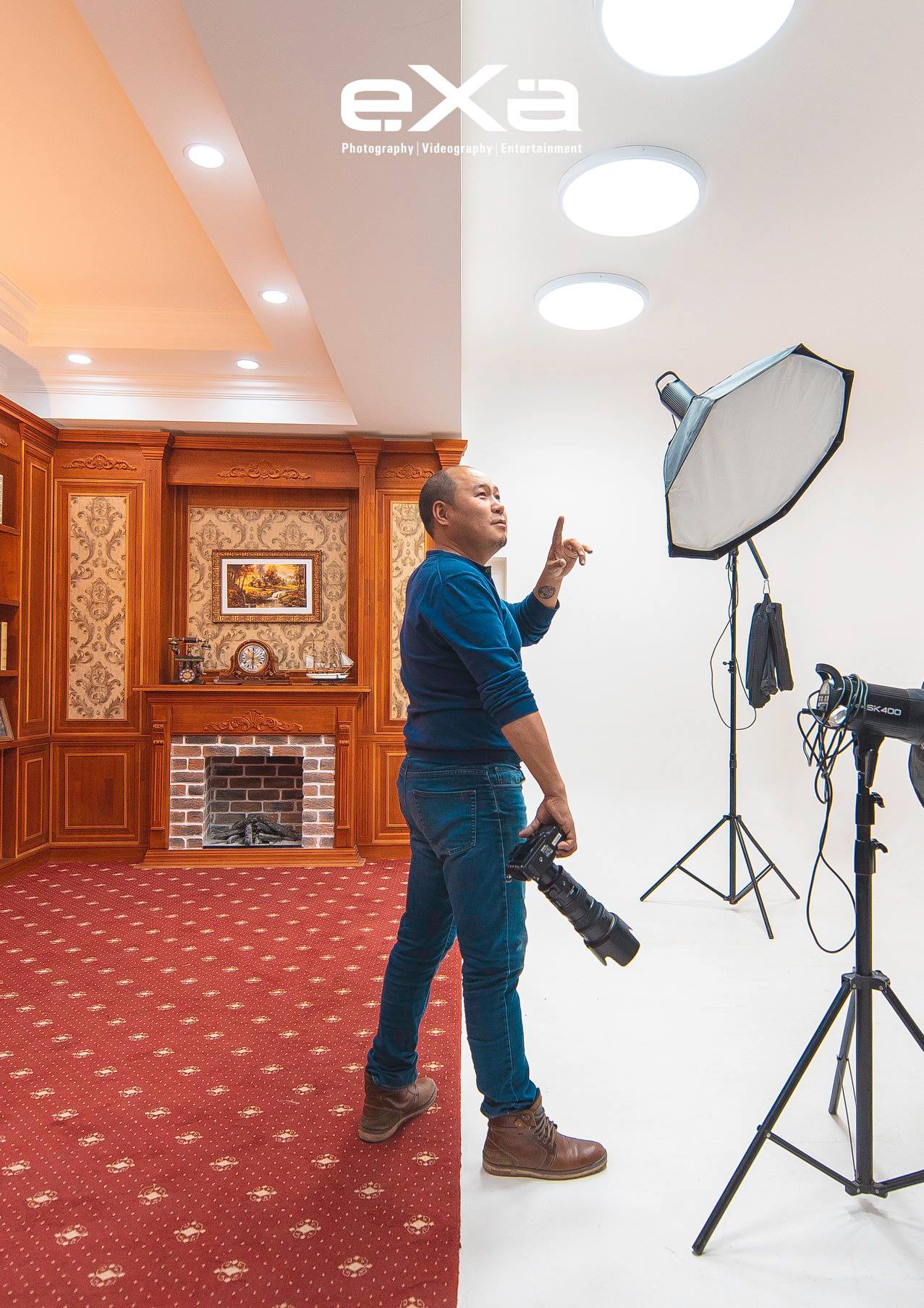 Behind the scenes